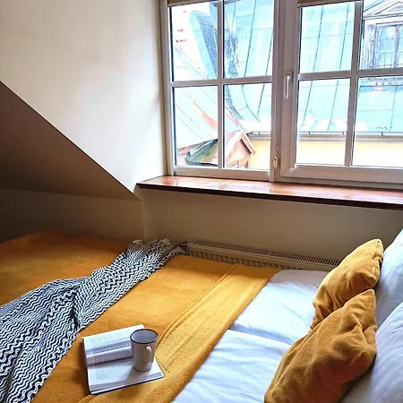 Old Town Charm One Bedroom Spacious Loft Nearby The Livu Square Apartment Riga
